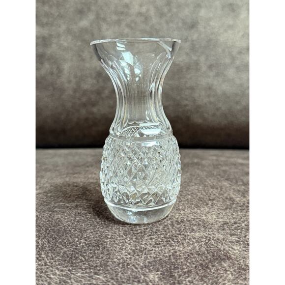 Waterford crystal Mini Cut 4" Vase NO Box - Picture 1 of 5